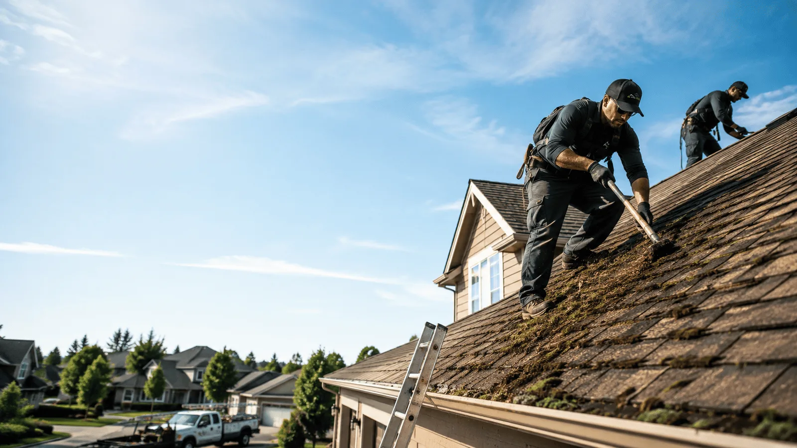 Roof Moss Removal in Mcintyre, PA near me